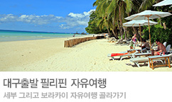 [대구출발] 세부,보라카이 모두 가보자!