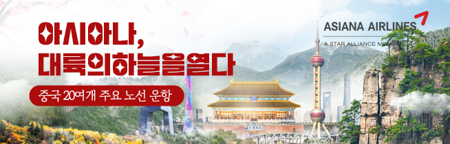 아시아나 중국노선