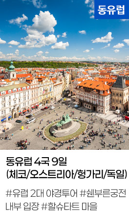 동유럽 4국 9일 (체코/오스트리아/헝가리/독일)