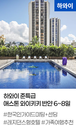 하와이 준특급 애스톤 와이키키 반얀 6~8일
