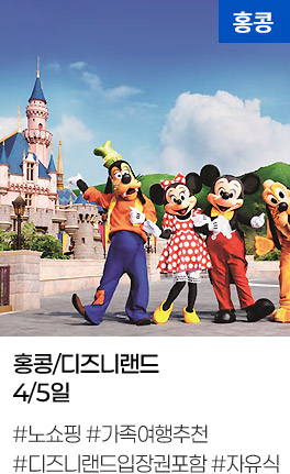 홍콩/디즈니랜드 4/5일