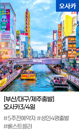 [부산/대구/제주출발]오사카3/4일
